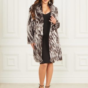 Smoke and Mirrors Faux-Fur Coat - MultipleColors