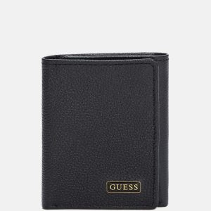 Alec Trifold Wallet - Black