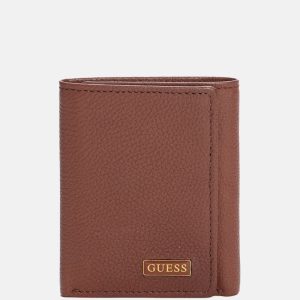 Alec Trifold Wallet - Brown