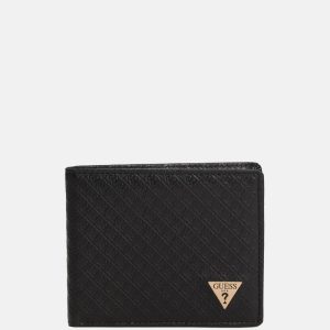 Devin Quattro G Slimfold Wallet - Black