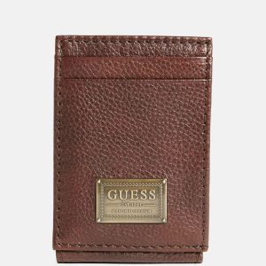 Bishop Magnetic Fold Wallet - Brown
