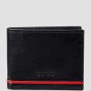 RFID-Safe Reeve Passcase Wallet - Black