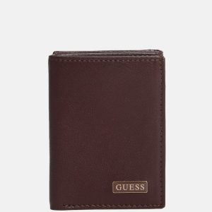 Alex Smooth Z-Fold Wallet - Brown