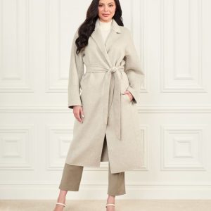 Maxime Wool-Blend Coat - Gray