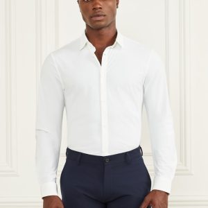Formal Button-Up Shirt - White