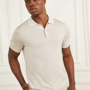 Silk Polo - Grey