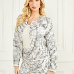 Provence Tweed Blazer - MultipleColors