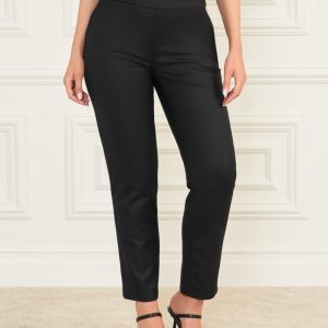 Roberta Wool-Blend Pant - Black