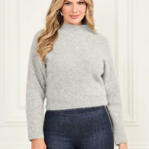 Denise Sweater Top - Gray