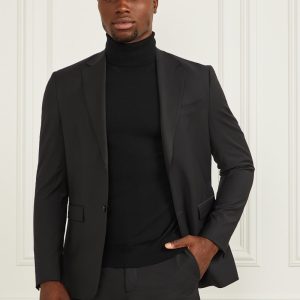 Sean Wool-Blend Blazer - Black