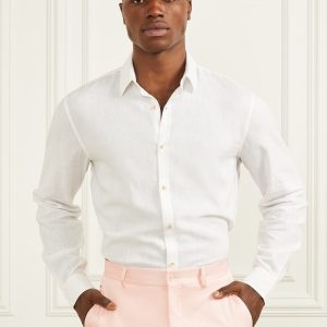 Eco Joe Linen Shirt - White