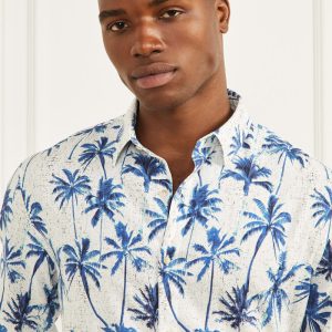 Eco Joe Linen Shirt - Blue