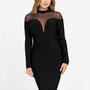 Diana Bandage Dress - Black