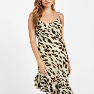 Sierra Animal Print Dress - MultipleColors