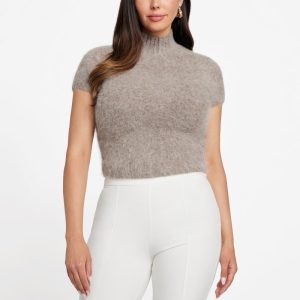 Agnes Sweater Top - Grey