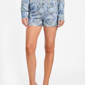 Eco Bianca Printed Short - Blue