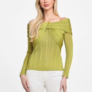 Gia Lurex Top - Green