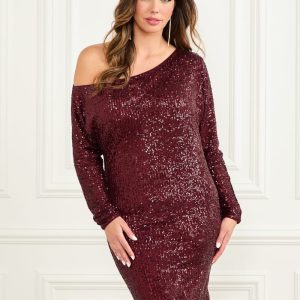 Gabbie Sequin Dress - Red