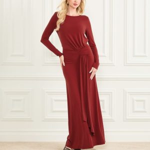 Eco Gwendoline Maxi Dress - Red