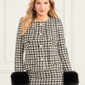 Secret Tweed Jacket - Black
