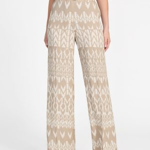 Britney Monogram Pant - Beige