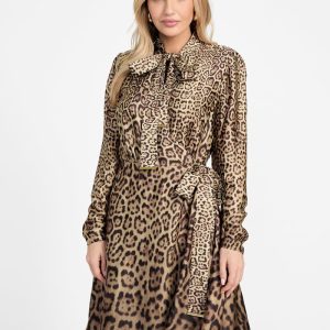 Eco Alanis Printed Satin Dress - MultipleColors