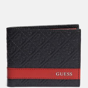 Mesa Double Billfold Wallet - Black