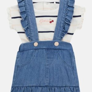 Onesie and Skirt Overall Set (0-24M) - MultipleColors