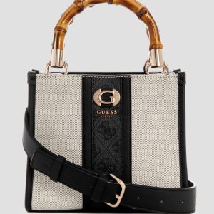 Kerima Bamboo Mini Tote - Black