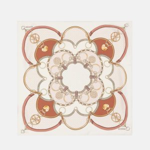 Gianna Printed Scarf - Pink
