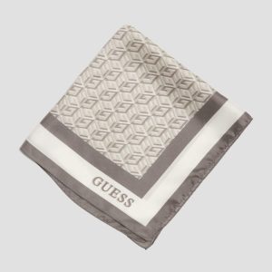 G Cube Printed Scarf - Off-white
