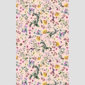 Jannessa Floral Scarf - Pink