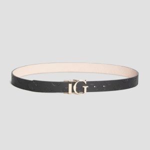 Jena Peony Belt - Black