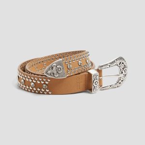 Jade Western Belt - Neutral