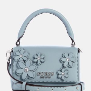 Zaria Mini Top-Handle Bag - Blue