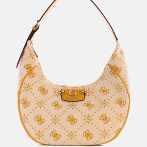 Neda Logo Hobo Bag - Yellow