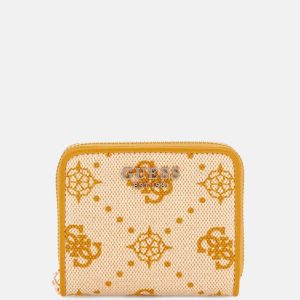 Neda Logo Small Wallet - Yellow