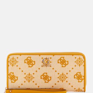 Neda Logo Large Wallet - Yellow