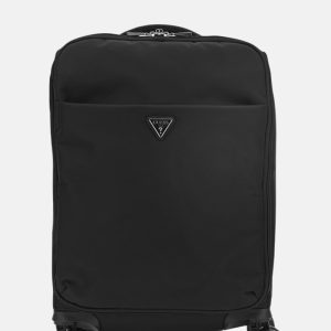 Follie Nylon 20' 8-Wheel Suitcase - Black