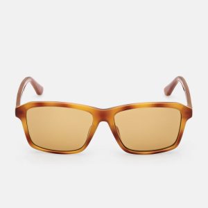Square Sunglasses - Brown