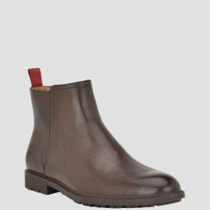 Dawlin Side-Zip Chelsea Boots - Brown