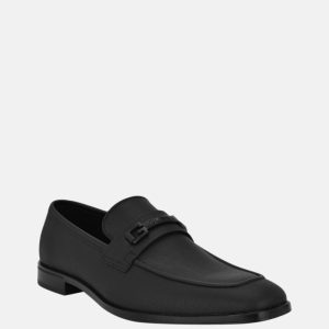 Hollas Saffiano Loafers - Black