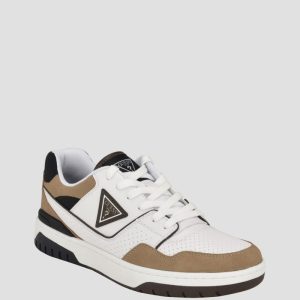 Nelsi Color-Block Sneakers - Beige