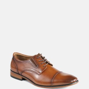 Sulai Faux-Leather Loafers - Brown