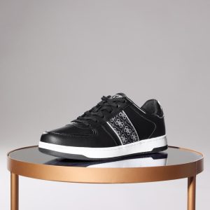 Quattro G Low-Top Sneakers - Black