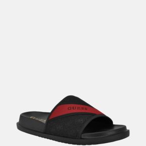 Vellden Jacquard Quattro G Slides - Black