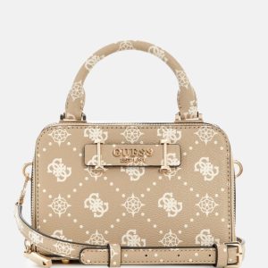 Silia Peony Mini Satchel - Beige