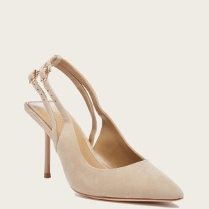 Sydney Suede Pump - Neutral