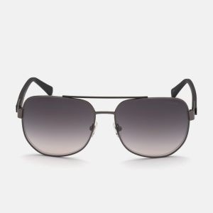 Marlon Navigator Sunglasses - Silver