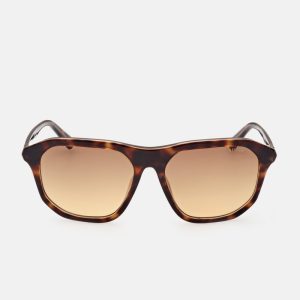 Plastic Navigator Sunglasses - Brown